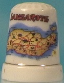 MAPA DE LA ISLA DE LANZAROTE