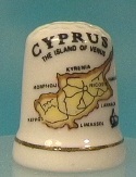 MAPA DE CYPRUS. CAPITAL . NICOSIA